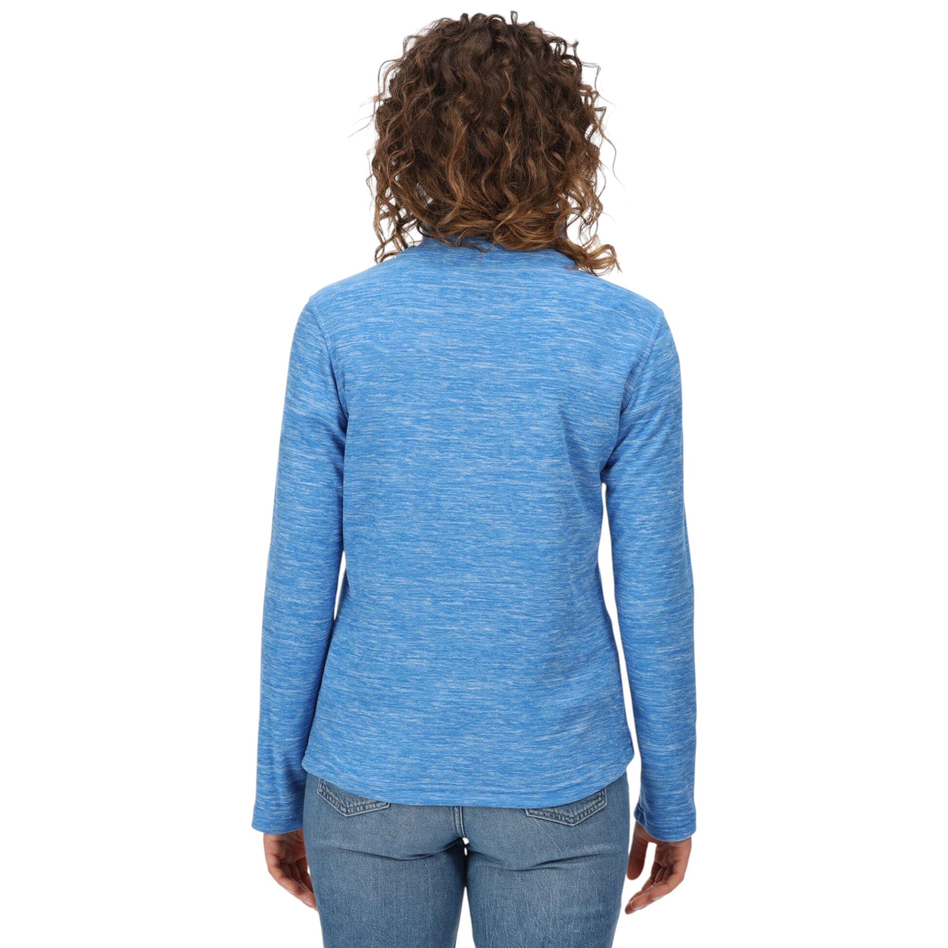 Ladies Regatta Fidelia Half Zip Fleece – Sonic Blue Lightweight Warm Pullover Jumper