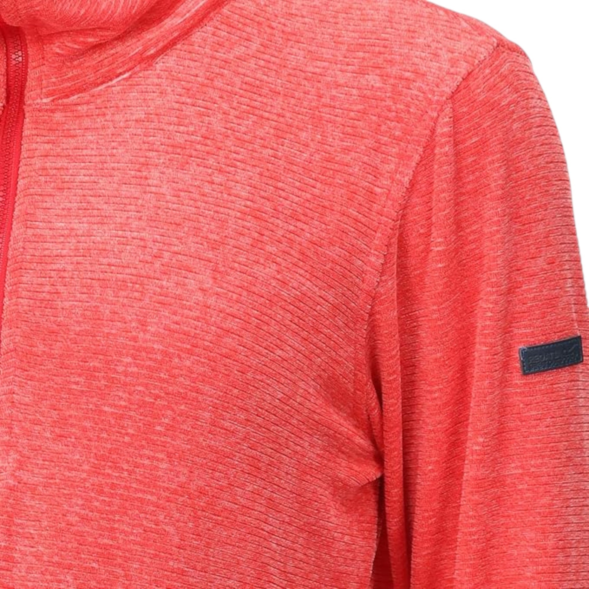 Ladies Regatta Fidelia Half Zip Fleece – True Red Lightweight Warm Pullover Jumper