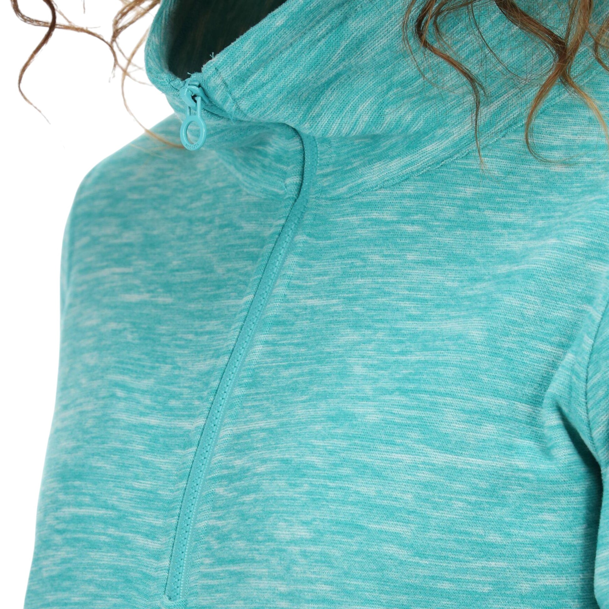 Ladies Regatta Fidelia Half Zip Fleece – Turquoise Lightweight Warm Pullover Jumper