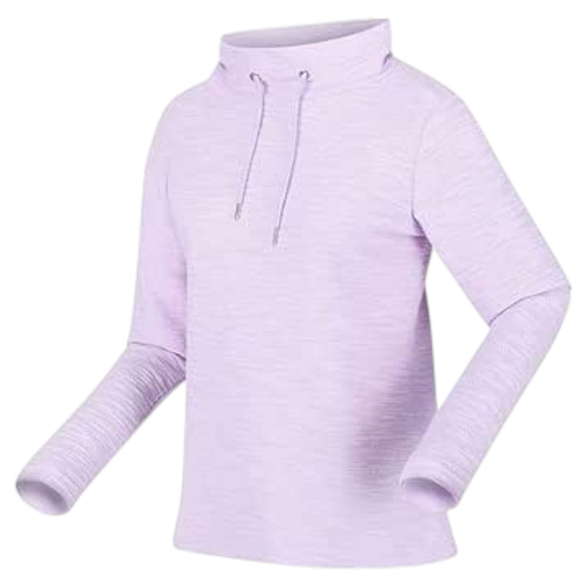 Ladies Regatta Hensley Pastel Lilac / Purple Fleece Jumper – Cowl Neck Lightweight Pullover