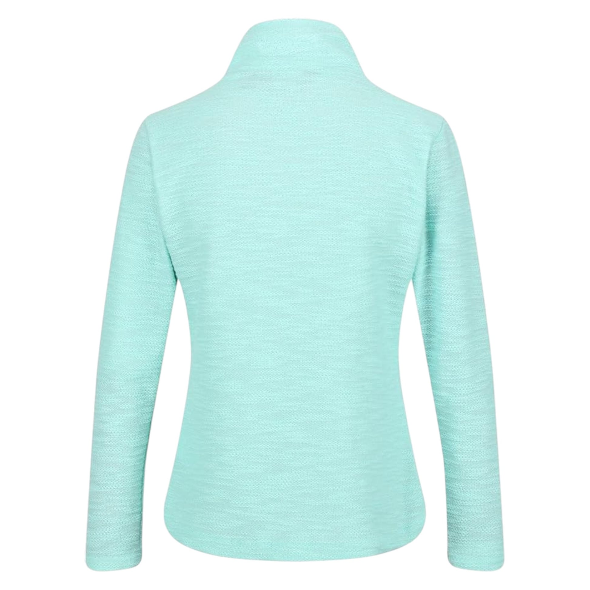 Ladies Regatta Hensley Ocean Wave /  Mint Green Fleece Jumper – Cowl Neck Lightweight Pullover
