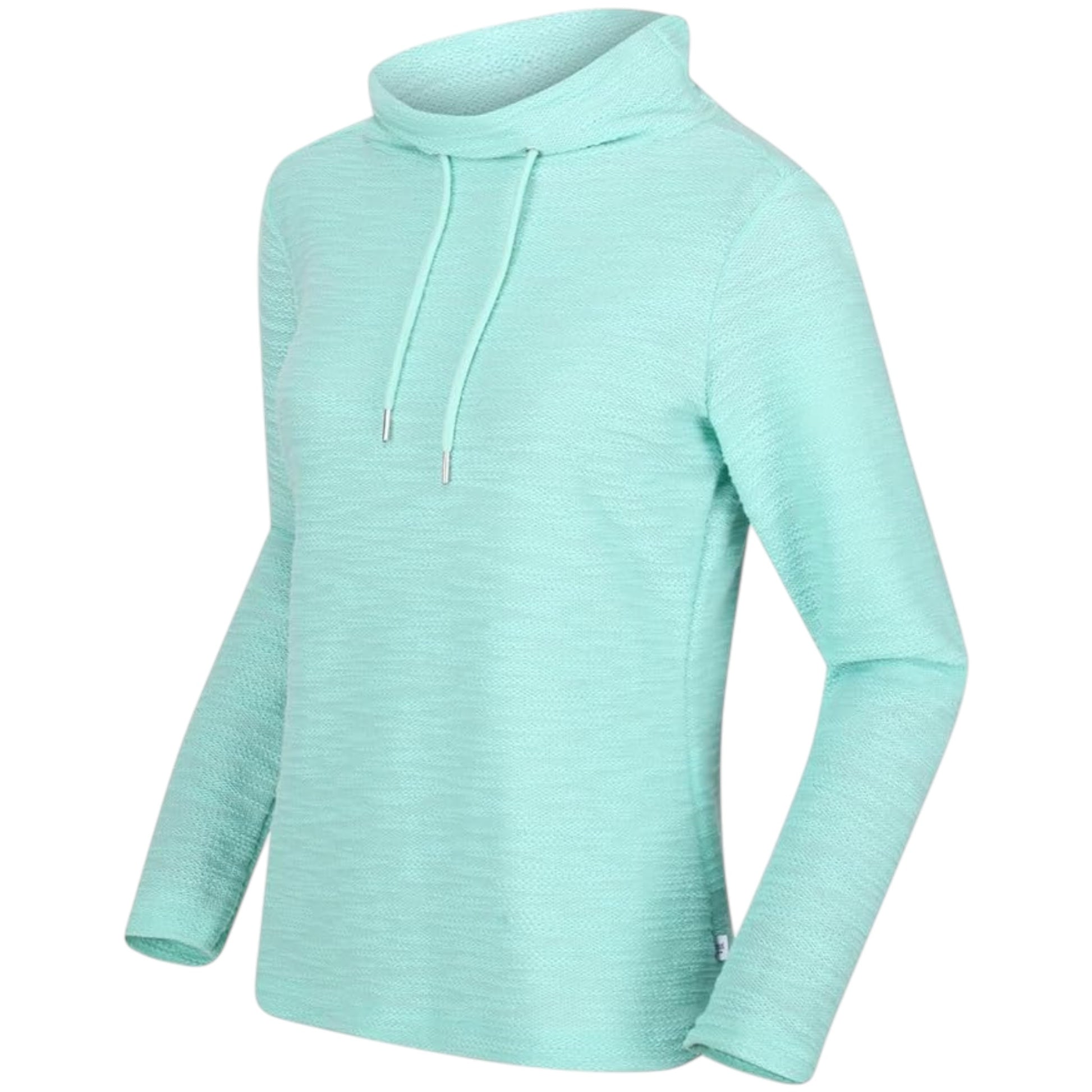 Ladies Regatta Hensley Ocean Wave /  Mint Green Fleece Jumper – Cowl Neck Lightweight Pullover