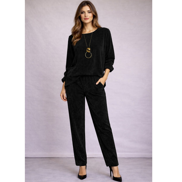 Ladies Soft Touch 2 Piece Co-Ord Set