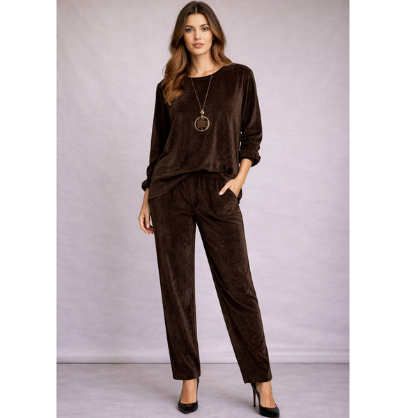 Ladies Soft Touch 2 Piece Co-Ord Set