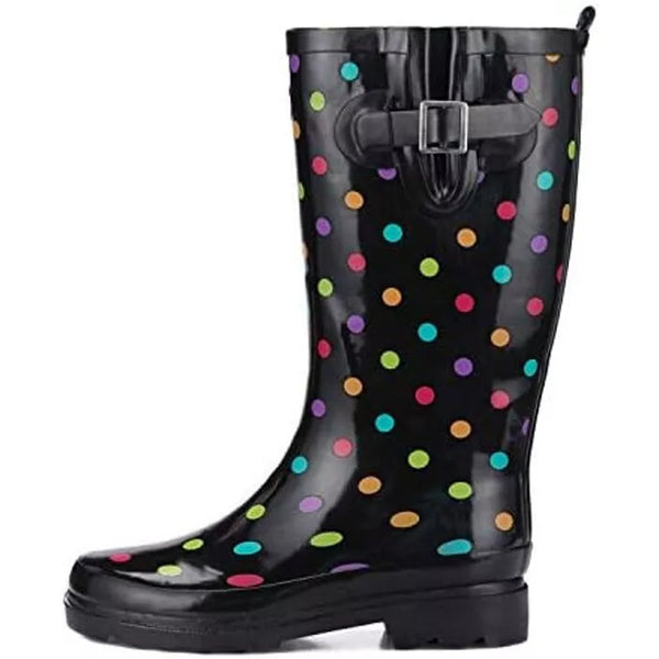 Ladies Fashion Spot Wellies