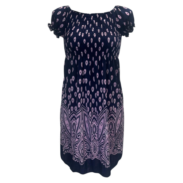Ladies Boho Printed Summer Dress