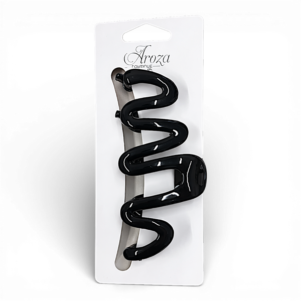 Large Swiggle Hair Claw Clip (4 Colours Available)