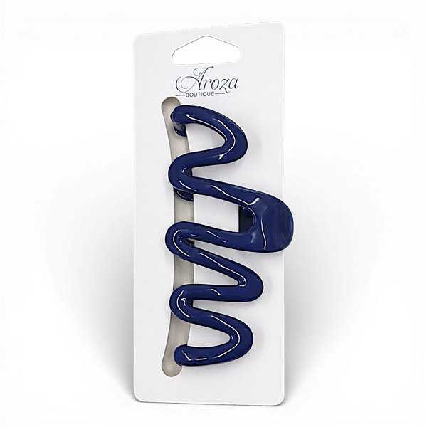 Large Swiggle Hair Claw Clip (4 Colours Available)