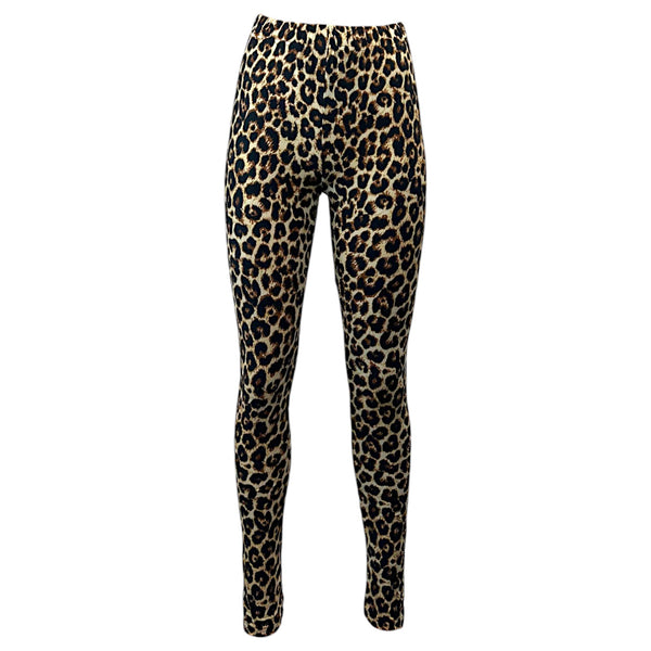 Ladies Magic Stretch Fit Leopard Print Leggings