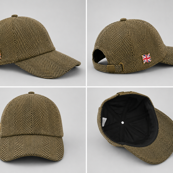 Nicky Adams Tweed Baseball Cap (Light Tweed)