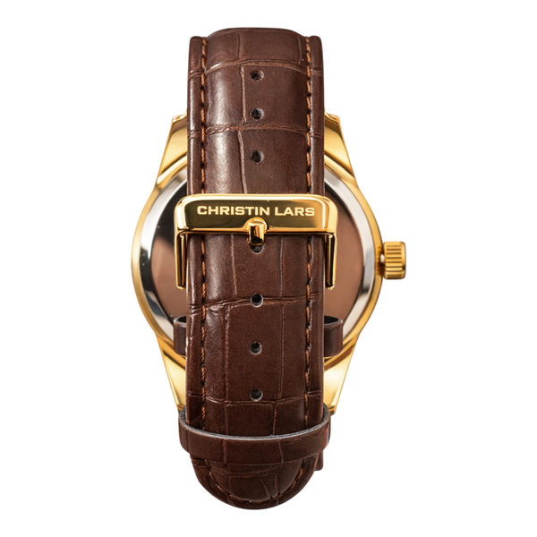 Men's Christin Lars Watch Cocoa Luxe