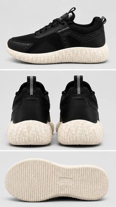 Shop lightweight mesh trainers with breathable comfort, cushioned soles and a flexible fit. Perfect for walking, everyday wear and casual styling.