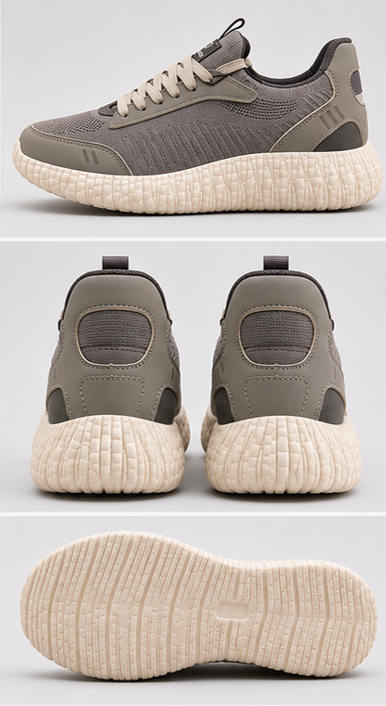 Shop lightweight mesh trainers with breathable comfort, cushioned soles and a flexible fit. Perfect for walking, everyday wear and casual styling.