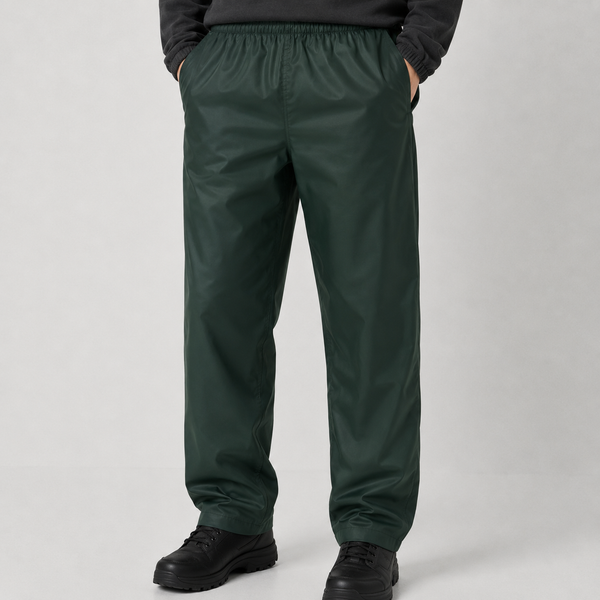 Men's Nicky Adams Wax Trousers (Olive)