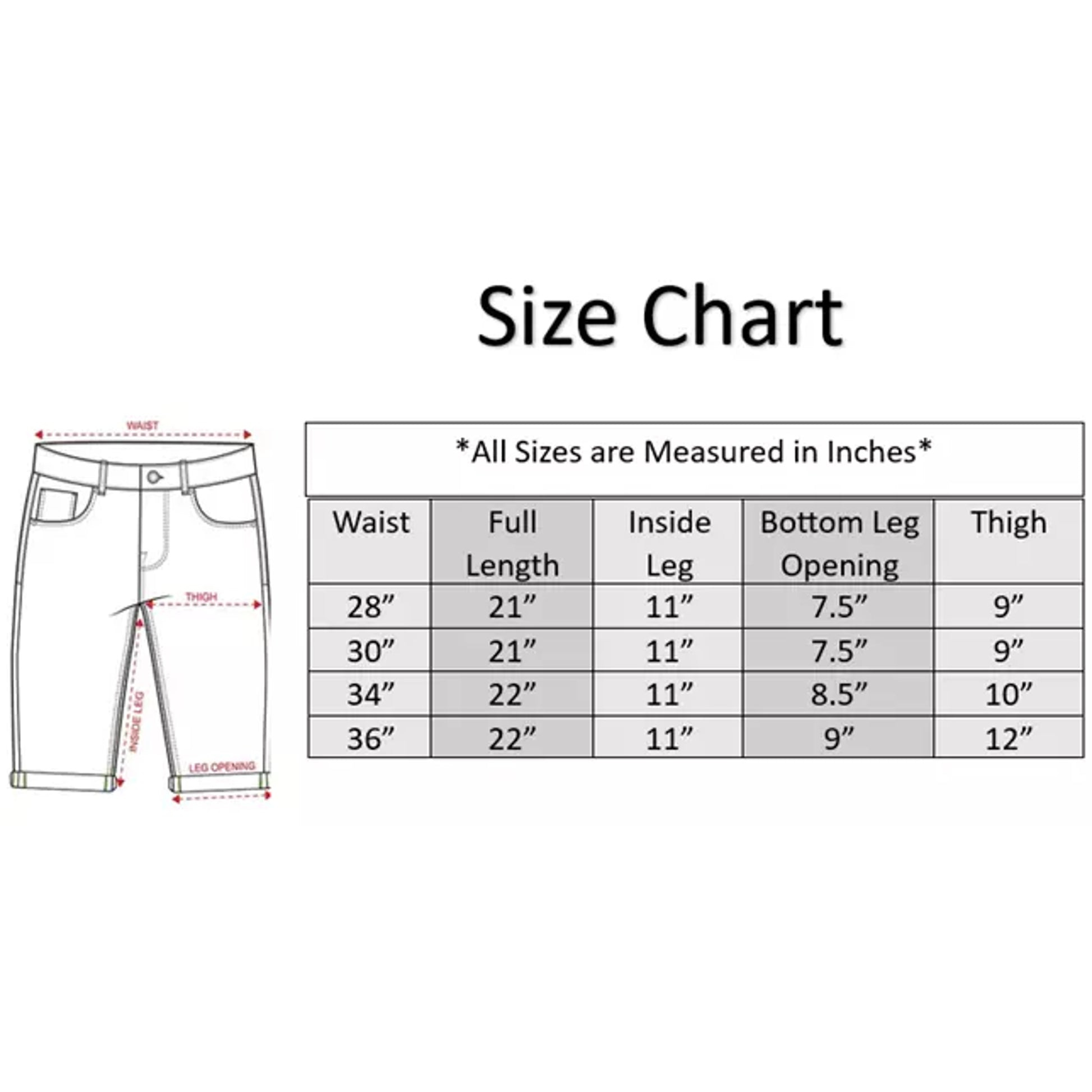 Men's Regular Fit Classic Denim Shorts