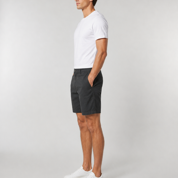 Men's Vintage Chino Shorts (Black)