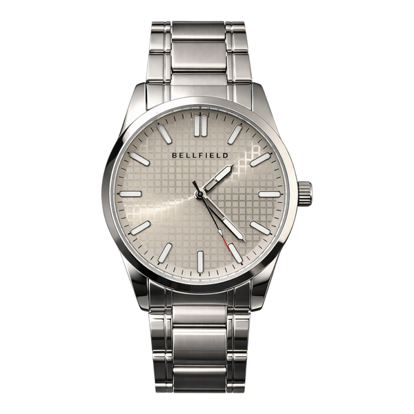 Mens Bellfield Watch AX Steel