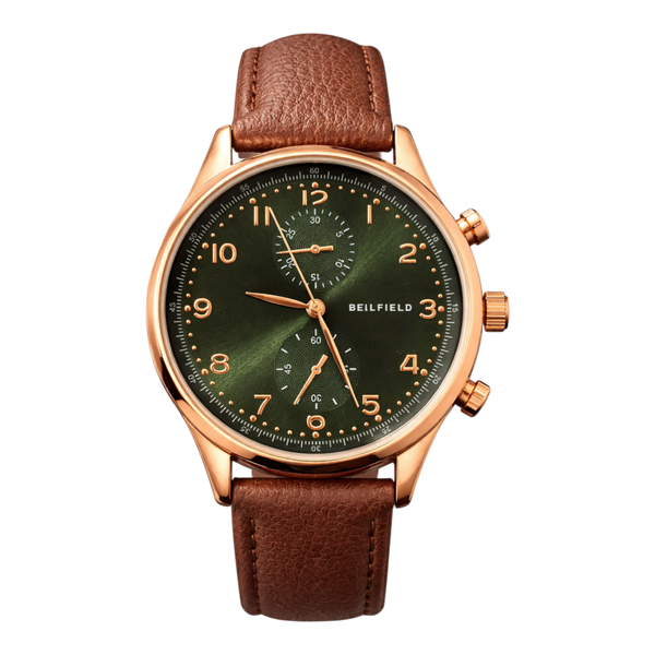 Mens Bellfield Watch Sienna Emerald