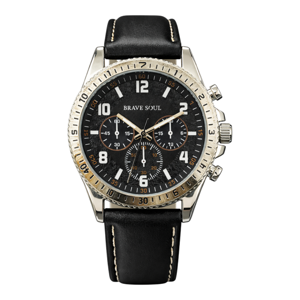 Mens Brave Soul Watch Apex Noir