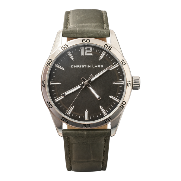 Mens Christin Lars Watch Olive Ridge