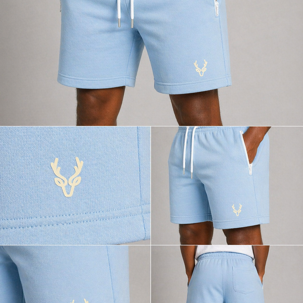 Men's J.J. Willis Jersey Shorts (Sky Blue)