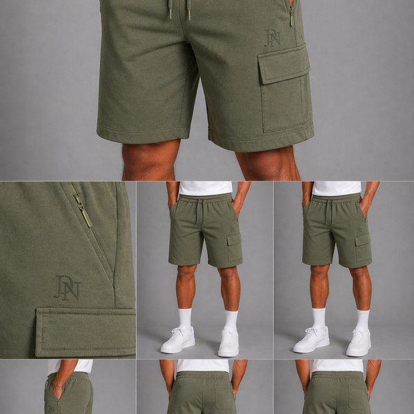 Men's JDN Cargo Shorts Conwy (Khaki)