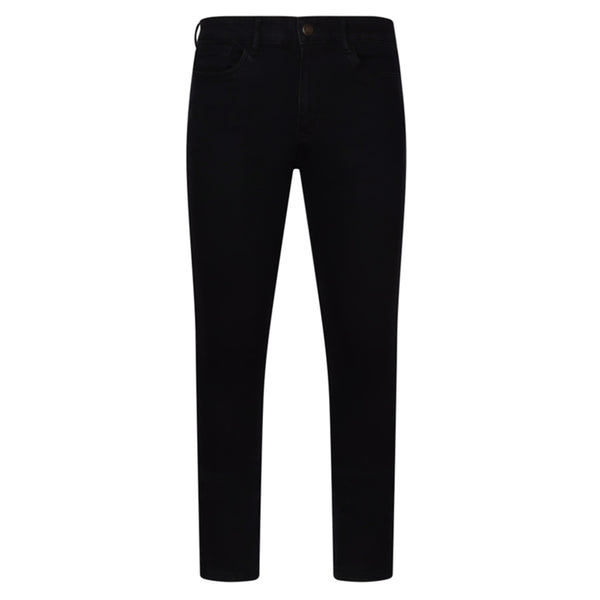 Men's JDN Branded Slim Fit Jeans - Black