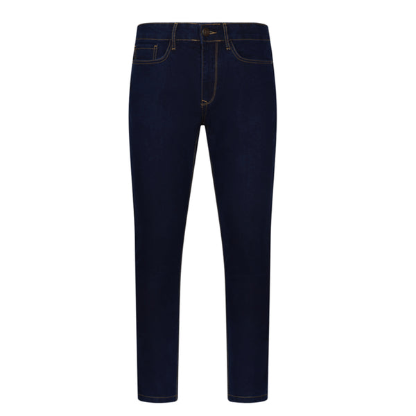 Men's JDN Branded Slim Fit Jeans - Indigo
