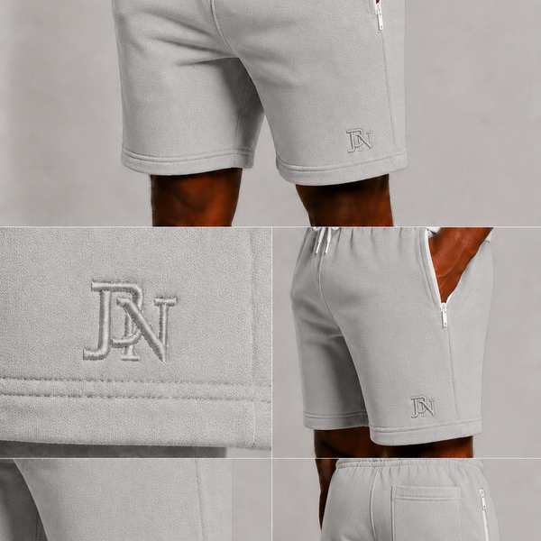 Men's JDN Jersey Shorts (Grey Marl)