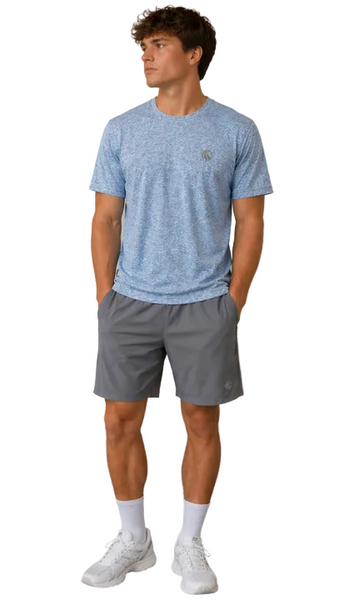 Men's JDN Performance T-Shirt And Shorts Set (Blue)