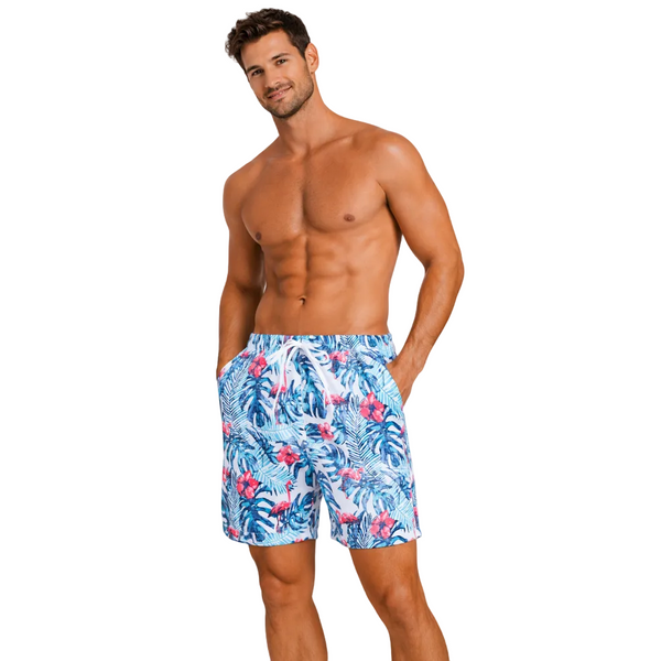 Men's Flamingo Swim Shorts