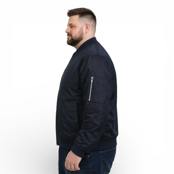 Men's Navy MA1 Bomber Jacket