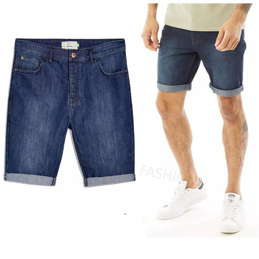 Ex store (Next) men’s blue denim shorts casual everyday wear