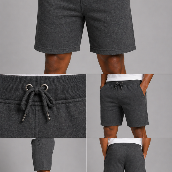 Men's Nicky Adams Jersey Shorts (Charcoal)