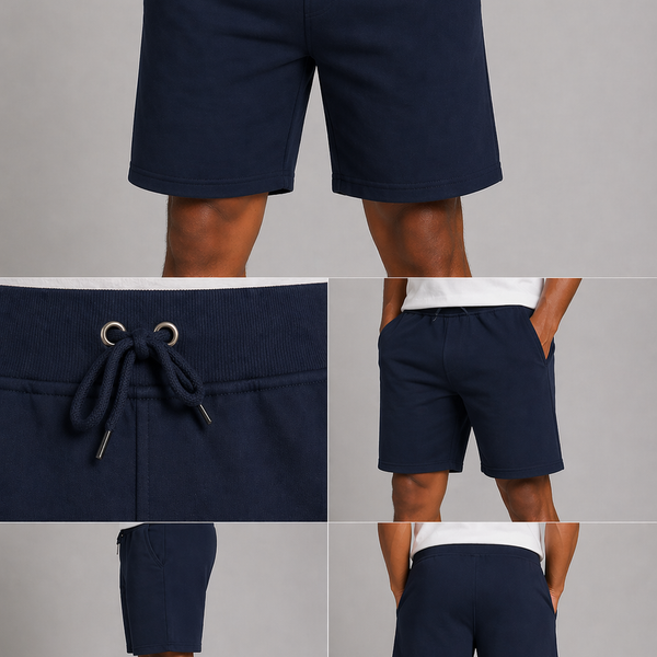 Men's Nicky Adams Jersey Shorts (Navy)