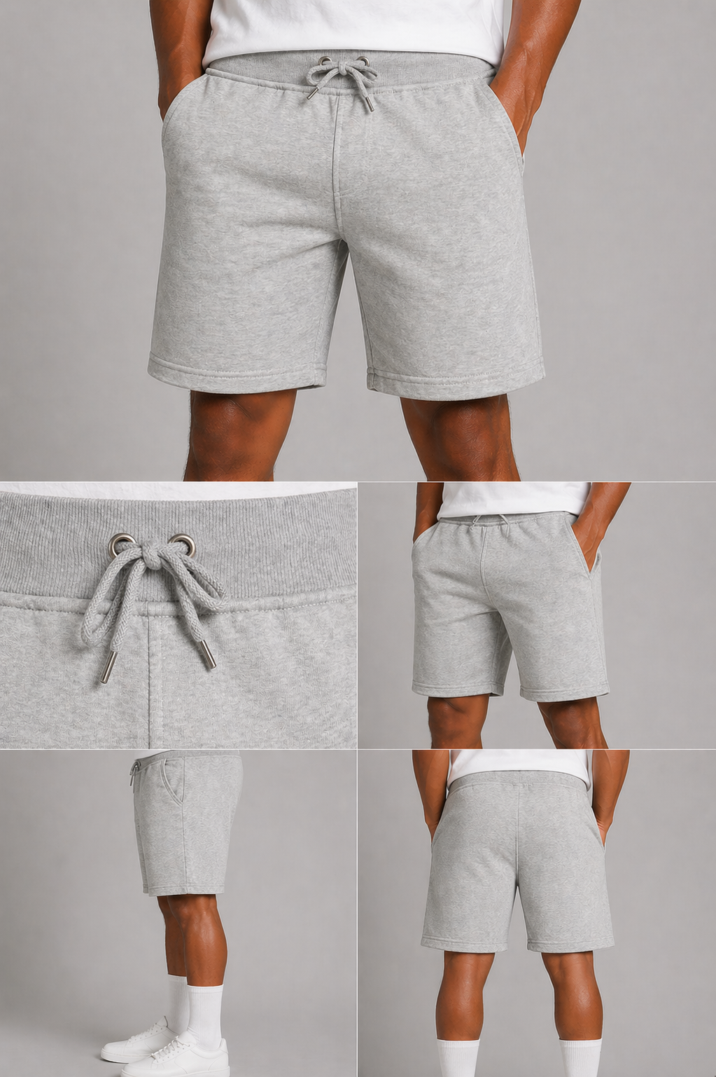 Shop men’s cotton lounge shorts with a soft feel, adjustable drawstring waist, and modern fit. Perfect for relaxing, gym, or everyday wear. Available in multiple colours.
