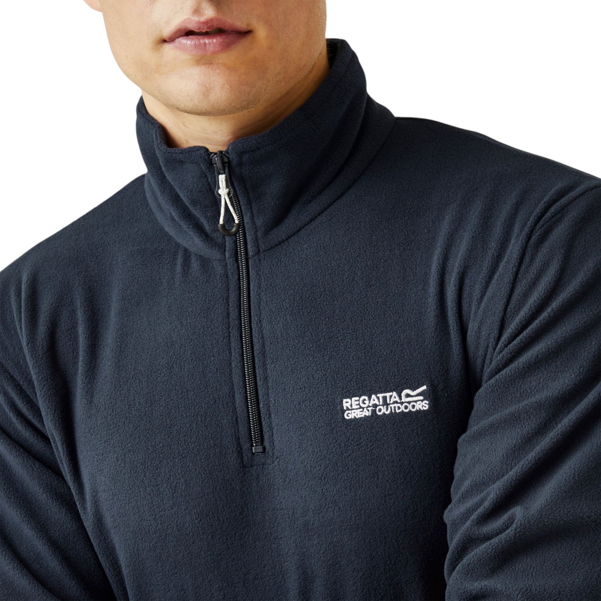 Men’s Regatta Thompson Lightweight Half Zip Fleece – Navy Warm Outdoor Pullover