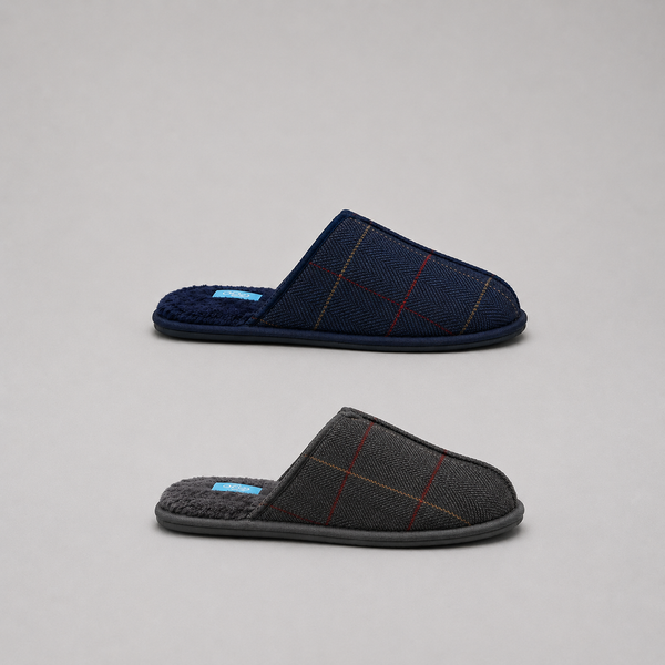 Men's Response Slip On Slippers - Grey or Navy