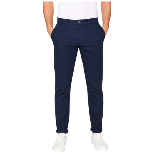 Men's Navy Slim Fit Chino's