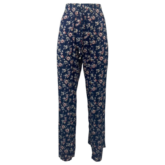 Ladies Floral Print Palazzo Trousers - Size 8 - 12