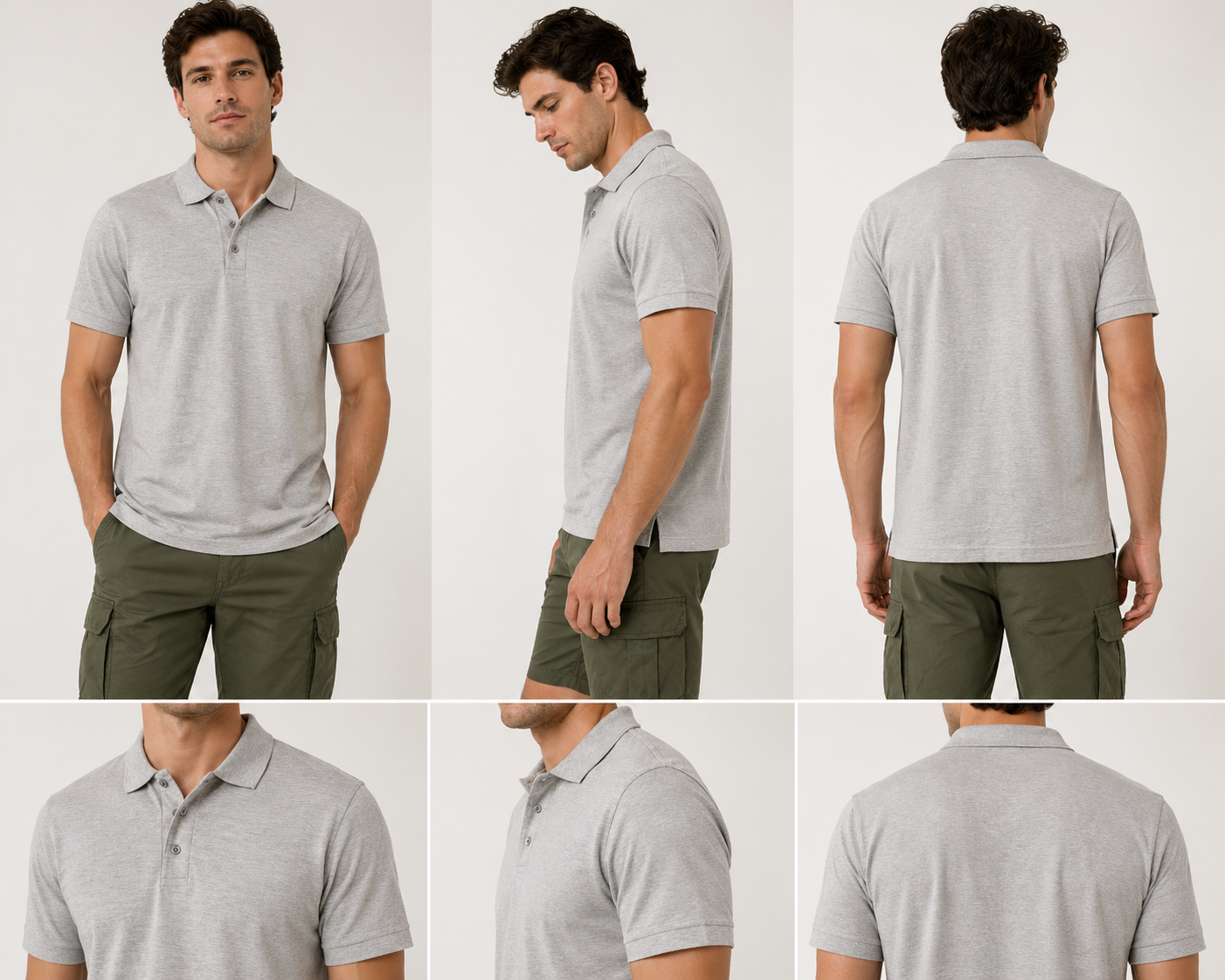 Men’s Piqué Polo Shirt | Classic Fit Cotton Polo | Essential Polo