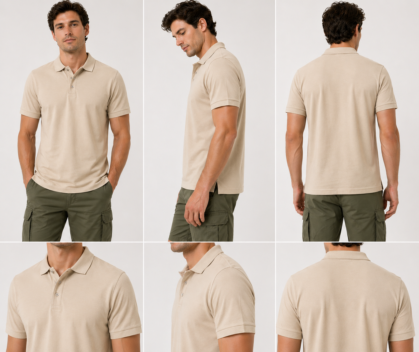 Men’s Piqué Polo Shirt | Classic Fit Cotton Polo | Essential Polo