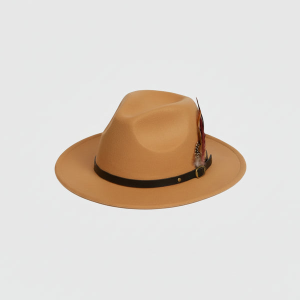 Nicky Adams Fedora Hat (Beige)
