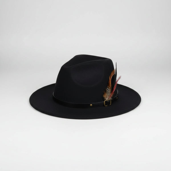Nicky Adams Fedora Hat (Black)
