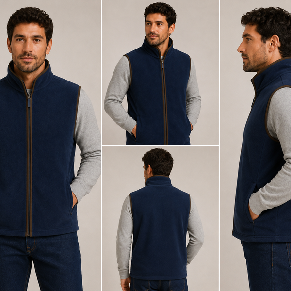 Nicky Adams Fleece Bodywarmer (Navy)