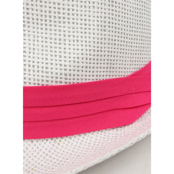 Nicky Adams Trilby Sun Hat (Pink Band)