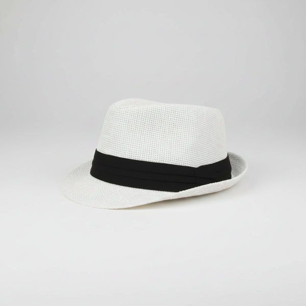 Nicky Adams Trilby Sun Hat (Black Band)