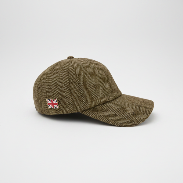 Nicky Adams Tweed Baseball Cap (Light Tweed)