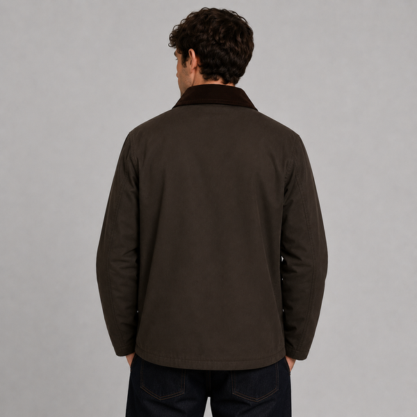 Nicky Adams Unpadded Wax Jacket (Brown)