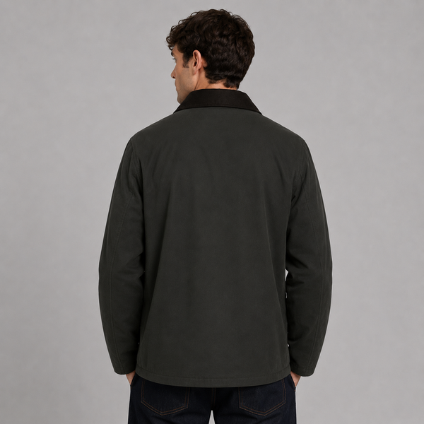 Nicky Adams Unpadded Wax Jacket (Olive)